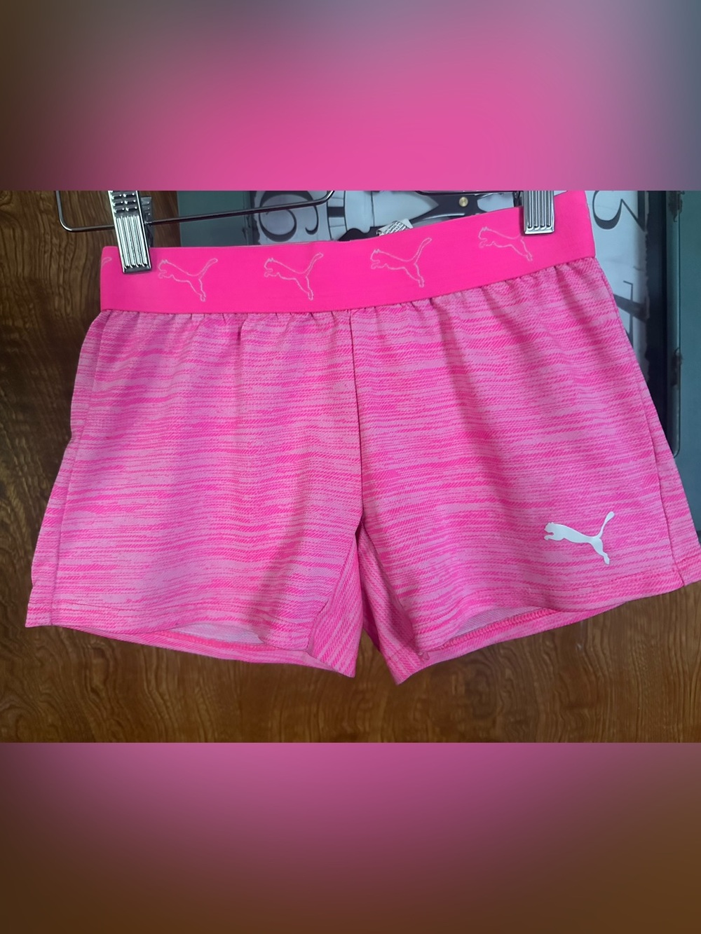 Puma Hot Pink Women’s Athletic Shorts